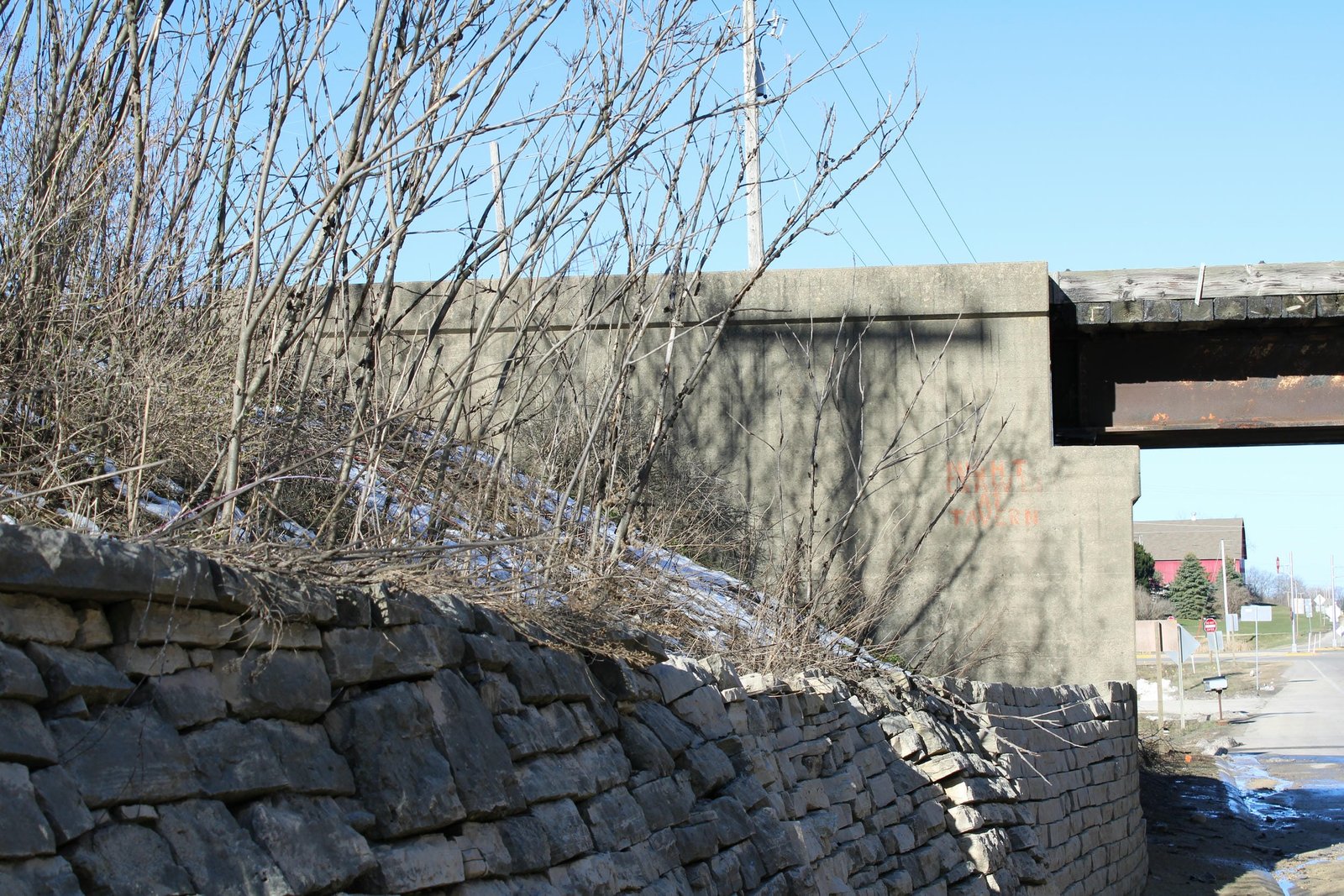 South abutment